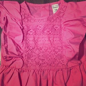 Carter’s Lace Front Spring Dress